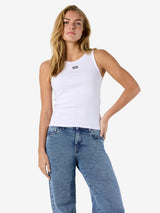 Bright White Detail:BLACK EMB