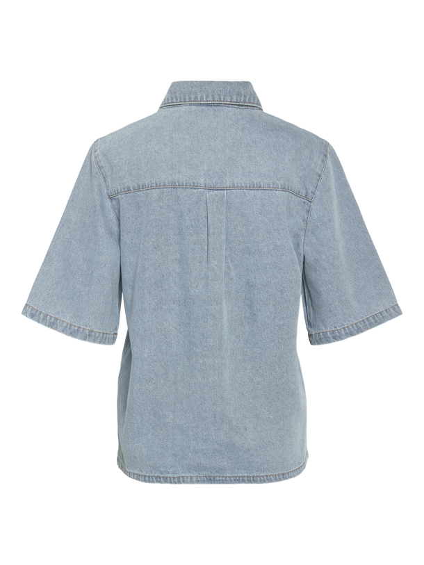 Product CAMISA ELVI  - Light Blue Denim - Image 4