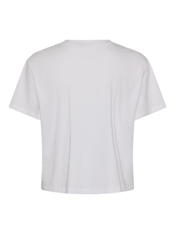 Product CAMISETA NESSIE - Bright White Print:FIND WHAT MAKES YOU HAPPY - Image 2