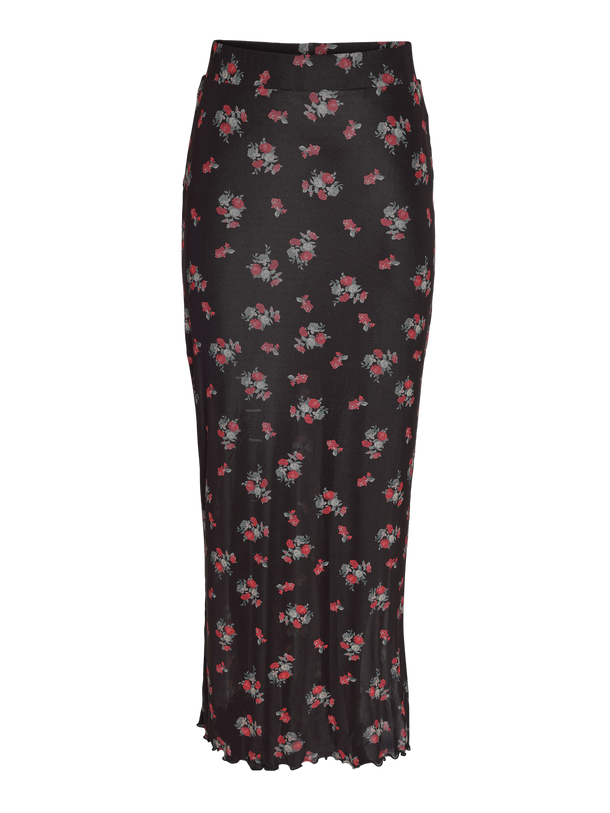 Product FALDA LESLEY - Black AOP:LILLE ROSE - Image 5