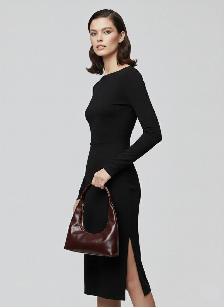 CARTERA DE HOMBRO EFECTO CUERO JANE - Port Royale