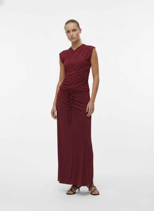 POLLERA MAXI TIRO MEDIO DAISY-Syrah