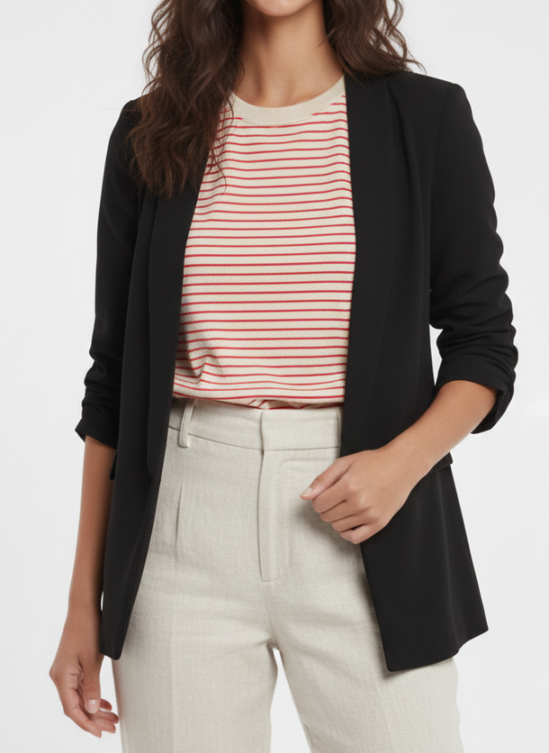 Product BLAZER REGULAR LELLY - Black - Image 4