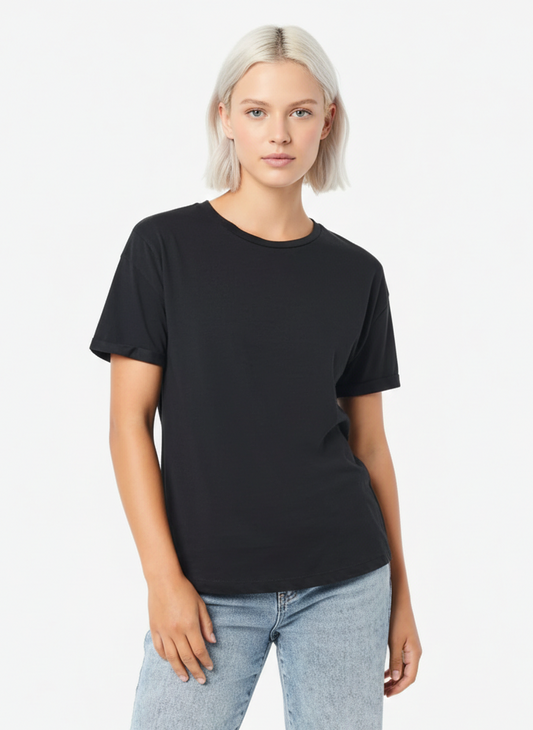 CAMISETA BÁSICA BRANDY - Black