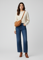 CARTERA DE  HOMBRO DE CUERO THALIA - Whiskey Brown