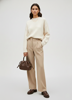 CARTERA EFECTO CUERO CORREA AJUSTABLE BALLOON - Chicory Coffee Detail:Silver