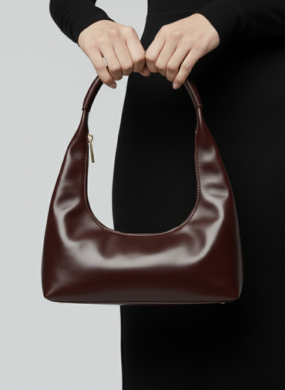 CARTERA DE HOMBRO EFECTO CUERO JANE - Port Royale