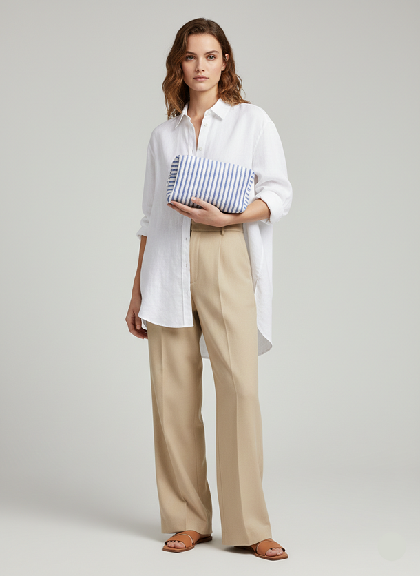 Product NECESSAIRE CON CIERRE LUCCA - Beaucoup Blue - Image 1