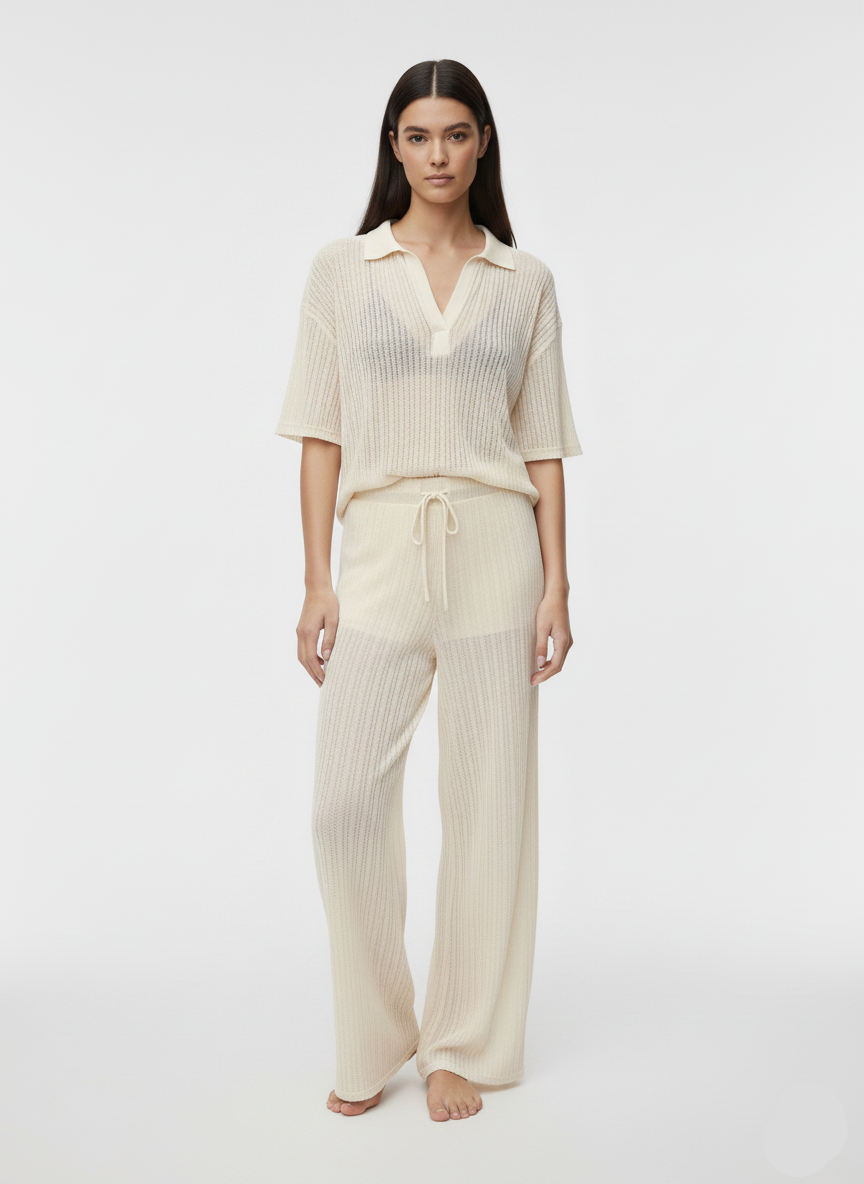 PANTALÓN WIDE TIRO ALTO CAILEY-Birch