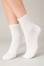 PACK MEDIAS ALGODÓN THERESE - Bright White Pack:3 PACK BWHI-BWHI-SGRE