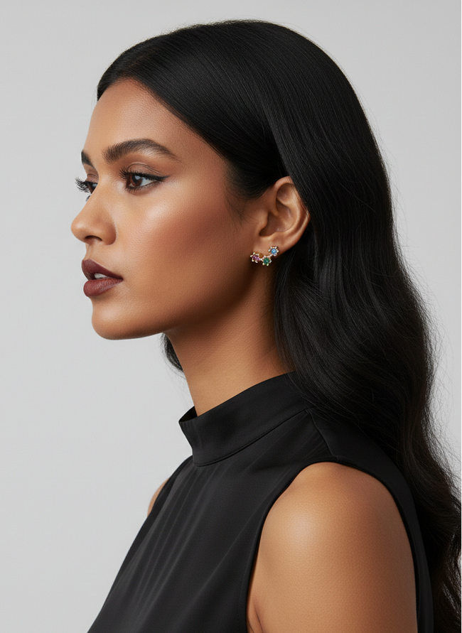 CARAVANAS BRILLO BODI - Gold Colour Detail:MULTI