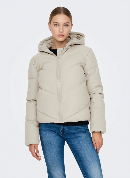 CAMPERA WATER RESISTANT CON CAPUCHA ARNHEM - Moonbeam