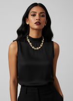 COLLAR METALIZADO ANIE - Gold Colour