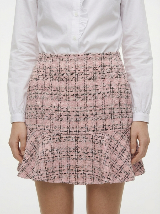 Product POLLERA MINI DE TWEED ADELE-Bonbon AOP:MULTI COLOR - Image 3