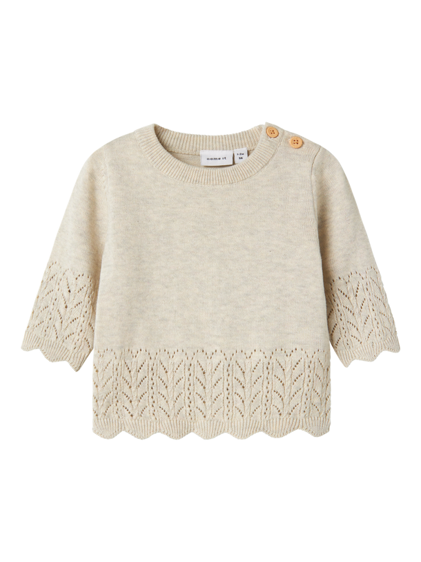 Product SWEATER TIMIE - Peyote Melange - Image 3