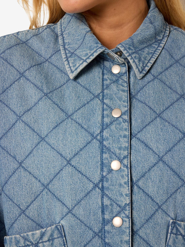 Product CHAQUETA CLARA  - Light Blue Denim - Image 7