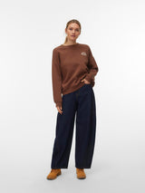 Cocoa Brown Print:NAMASTE
