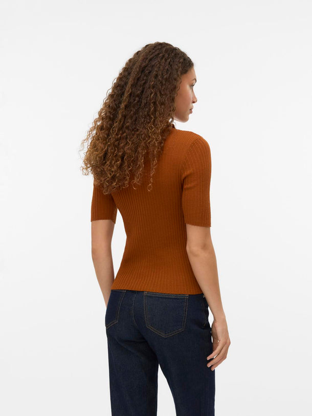 Product TOP TEJIDO SHIRI-Caramel Café - Image 2