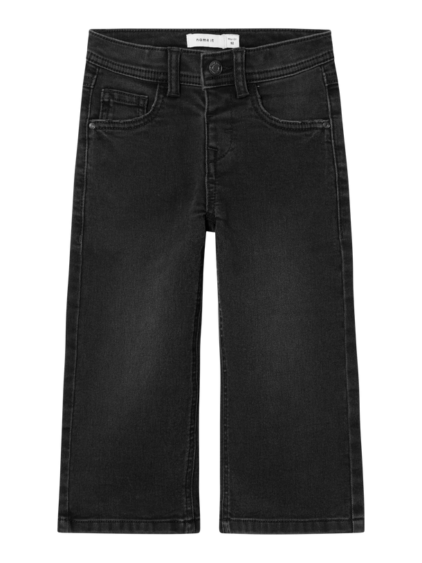 Product JEAN WIDE ROSE - Black Denim - Image 4
