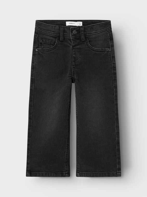 Product JEAN WIDE ROSE - Black Denim - Image 1