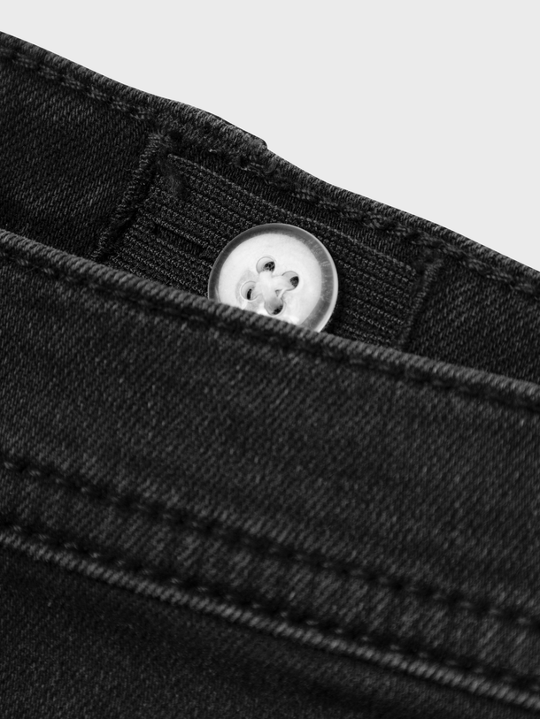 Product JEAN WIDE ROSE - Black Denim - Image 3