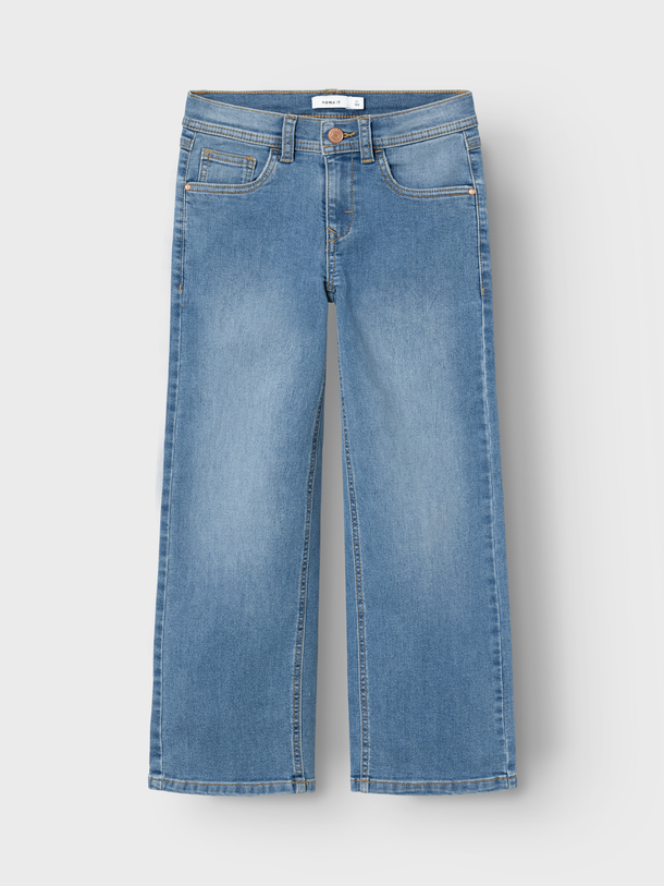 Product JEAN WIDE ROSE - Medium Blue Denim - Image 1