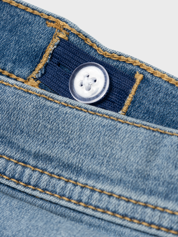 Product JEAN WIDE ROSE - Medium Blue Denim - Image 4