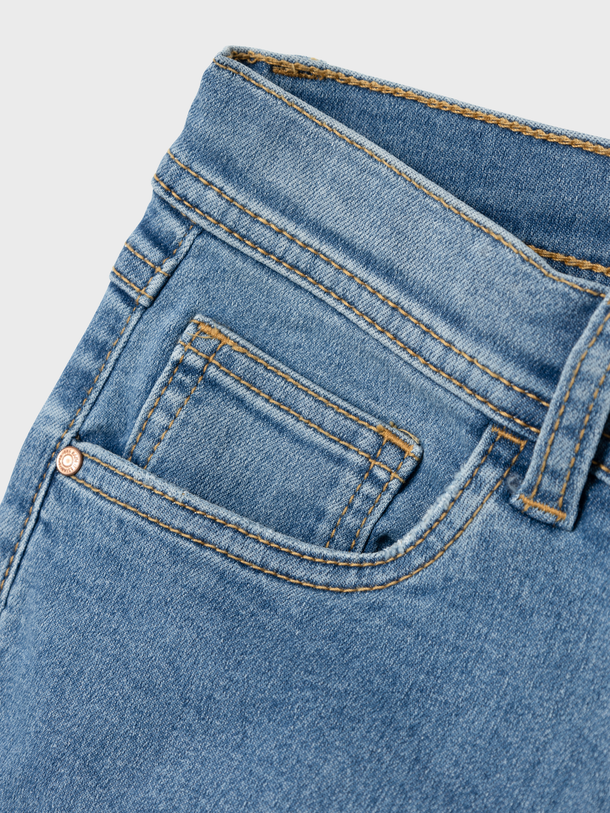 Product JEAN WIDE ROSE - Medium Blue Denim - Image 2