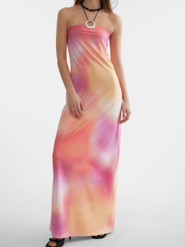 Product VESTIDO ATHER - Camellia AOP:HEAVEN PRINT - Image 5
