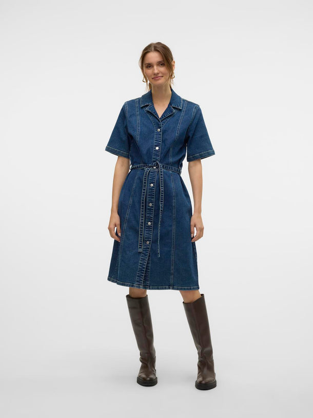 Product VESTIDO DE JEAN DAYA-Dark Blue Denim - Image 2