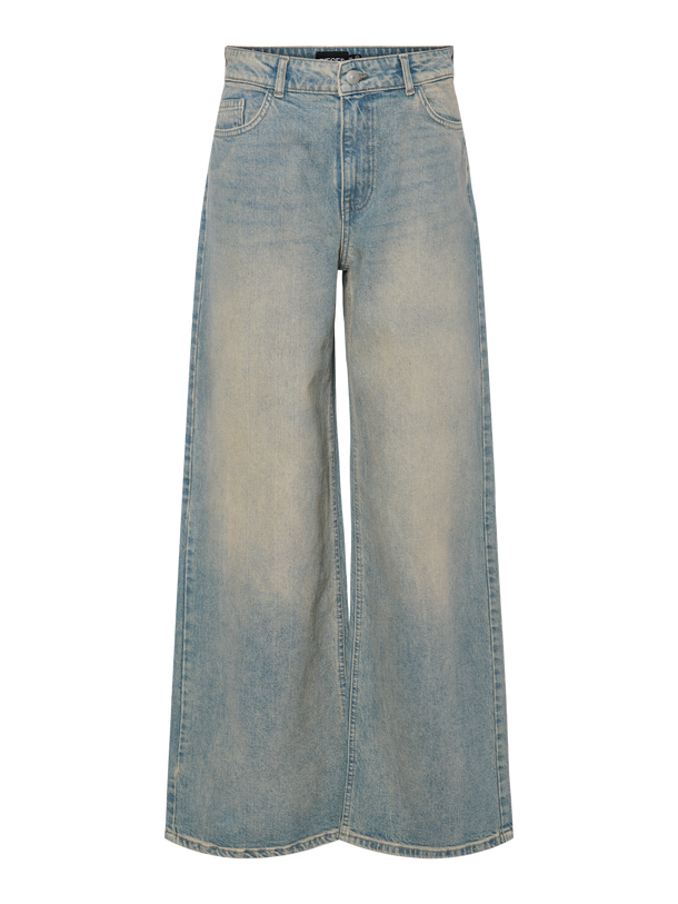 Product JEAN SELMA - Medium Blue Denim Detail:BROWN WASH - Image 4