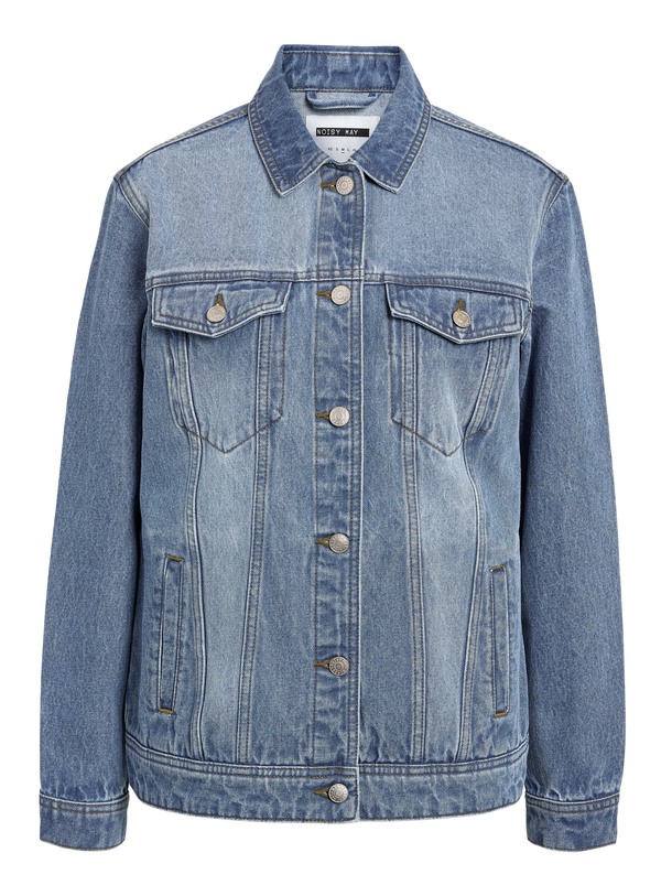 Product CHAQUETA OLE  - Medium Blue Denim - Image 4