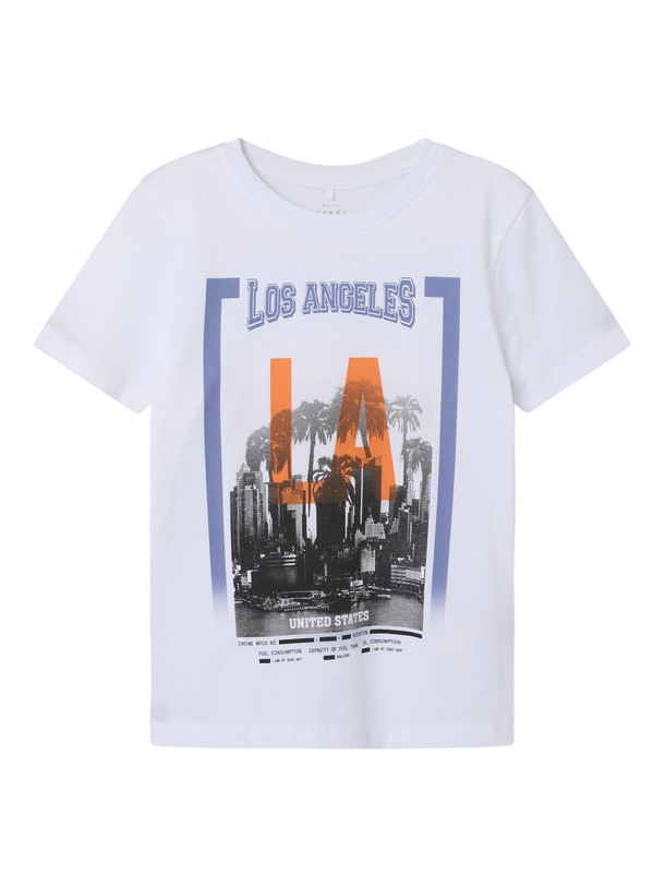 Product CAMISETA VOTO - Bright White Print:Los Angeles - Image 3