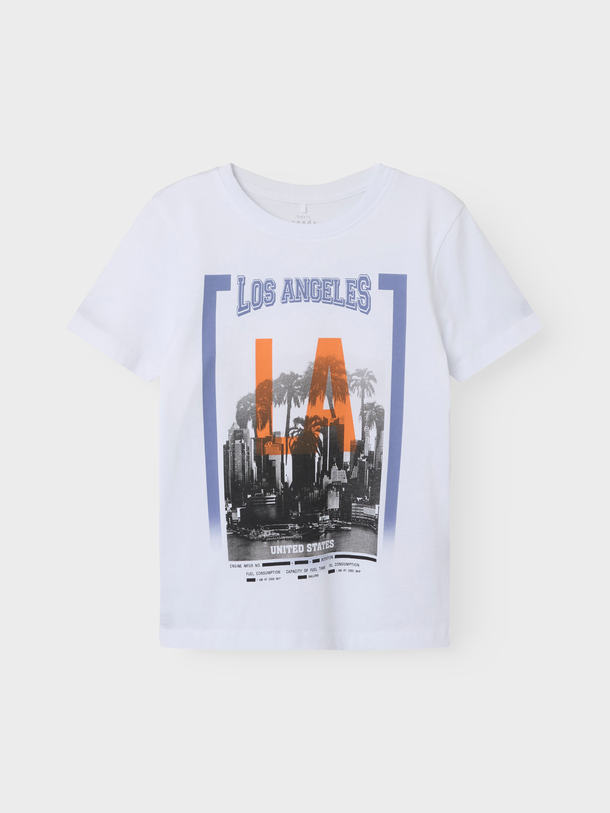 Product CAMISETA VOTO - Bright White Print:Los Angeles - Image 1