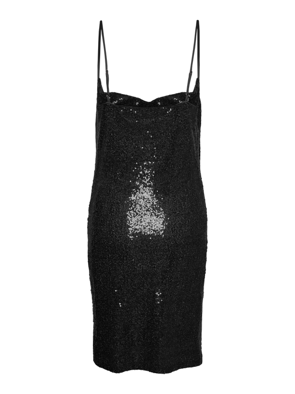 Product VESTIDO KAJE - Black Detail:SEQUINS - Image 1