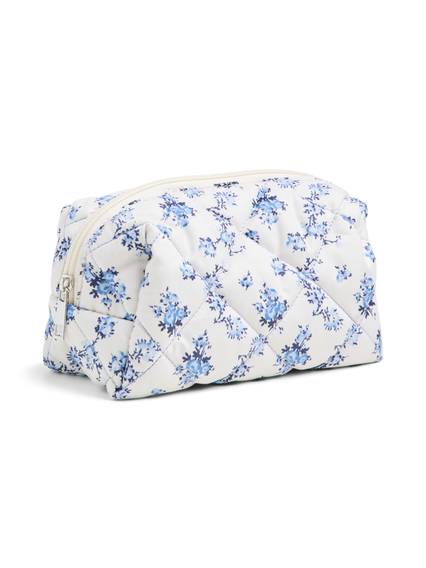 Product NECESSAIRE ACOLCHADO ESTAMPADO ESLIE-Maritime Blue AOP:Romantic floral - Image 1