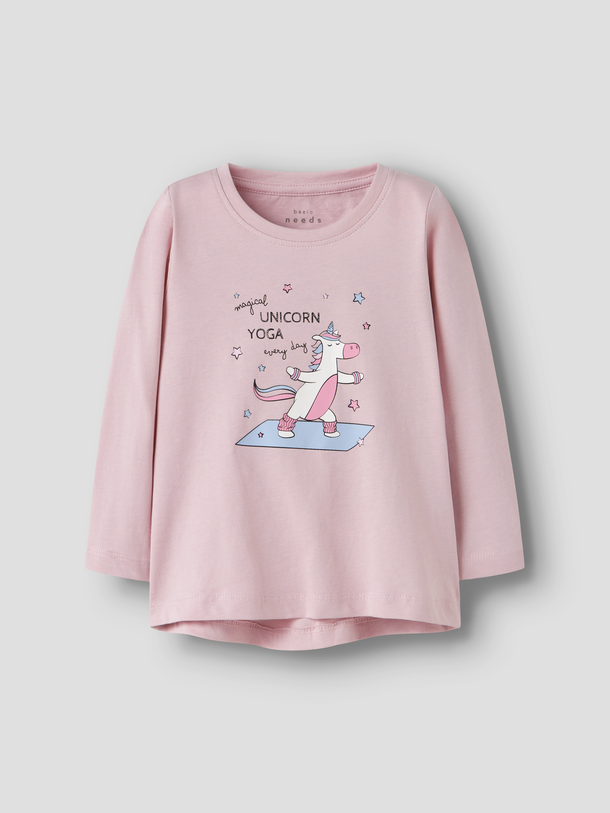 Product CAMISETA VIOLET-Burnished Lilac Print:Unicorn Yoga - Image 1