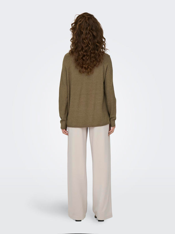 Product SWEATER MARCO -Malt Ball Detail:MELANGE - Image 5