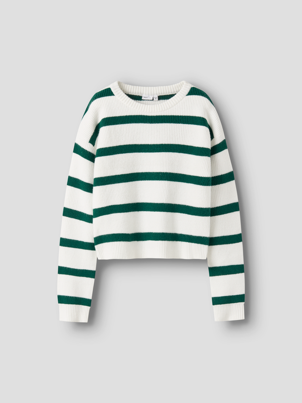 Product BUZO TEJIDO VAINILLA-Cloud Dancer Stripes:W. AVENTURINE - Image 1