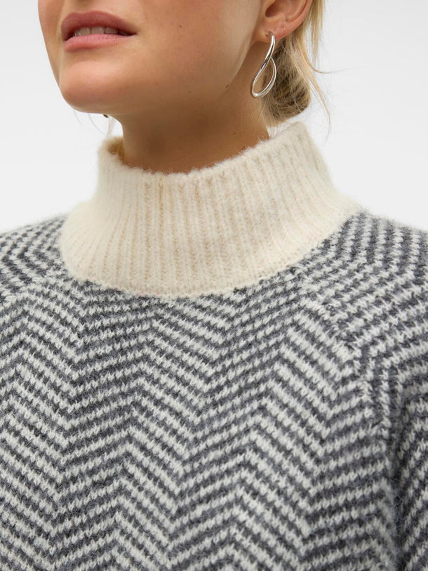 Product SWEATER NAOMI - Birch Detail:MELANGE W. MGM - Image 2