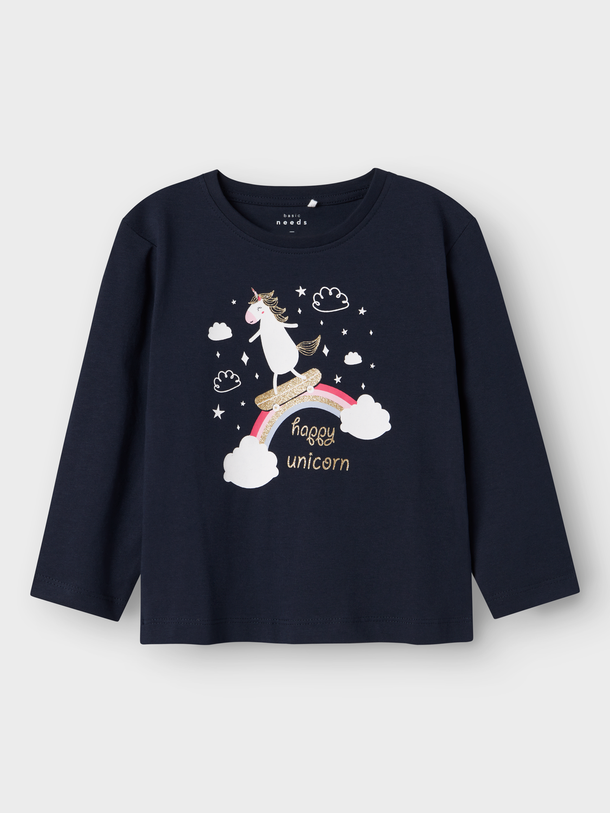 Product CAMISETA VEEN - Dark Sapphire Print:Happy Unicorn - Image 1