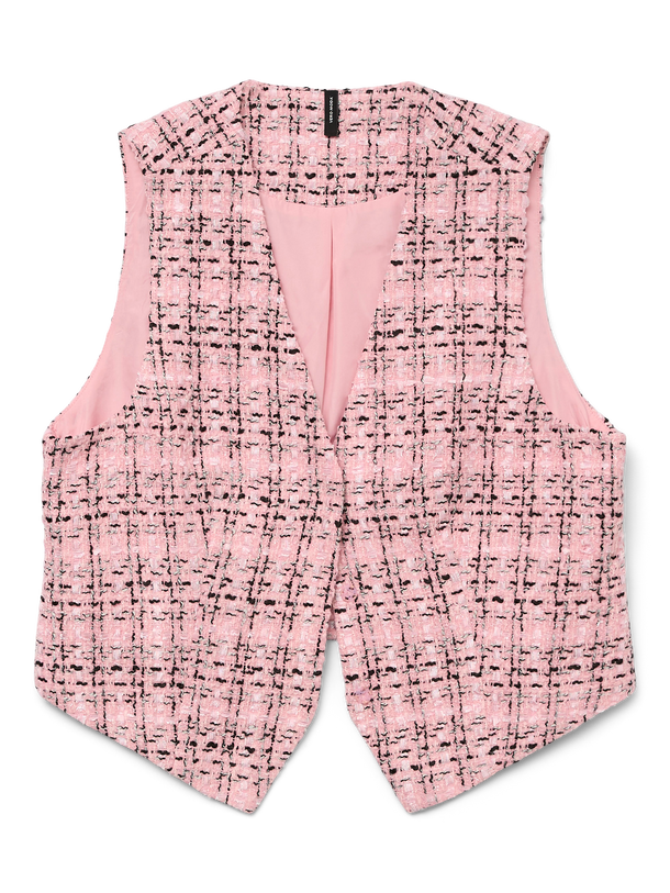 Product CHALECO SASTRERO DE TWEED ADELE-Bonbon AOP:MULTI COLOR - Image 3