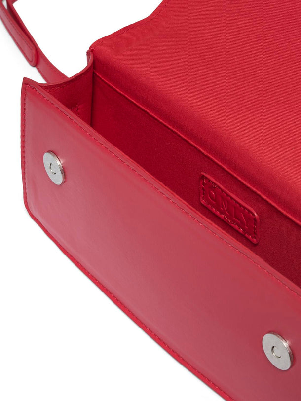 Product BOLSO MELANIA - Mars Red Detail:SILVER METAL - Image 3
