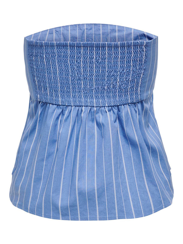 Product TOP LESIE-Blue Bonnet Stripes:Esie stripe - Image 2