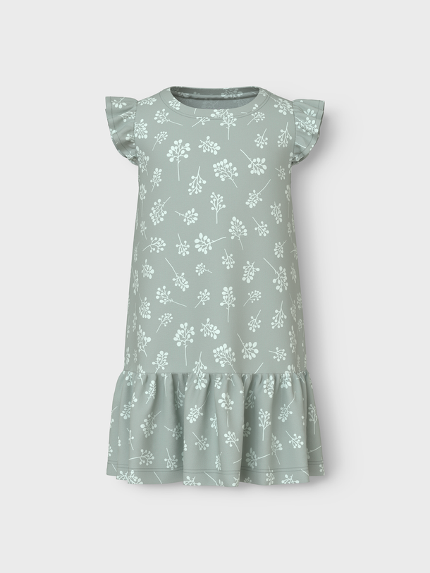 Product VESTIDO VIDA - Aqua Gray AOP:Branch aqua - Image 1