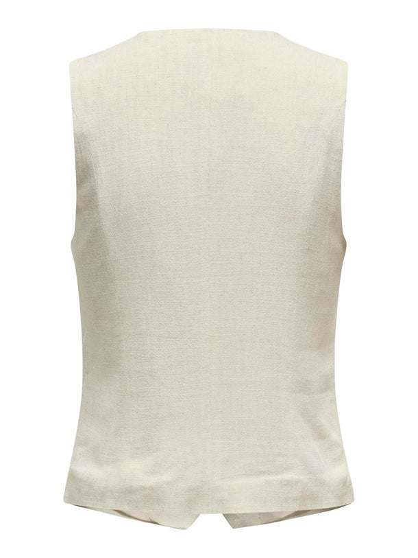 Product CHALECO LINO SASTRERO SIESTA-Moonbeam - Image 5