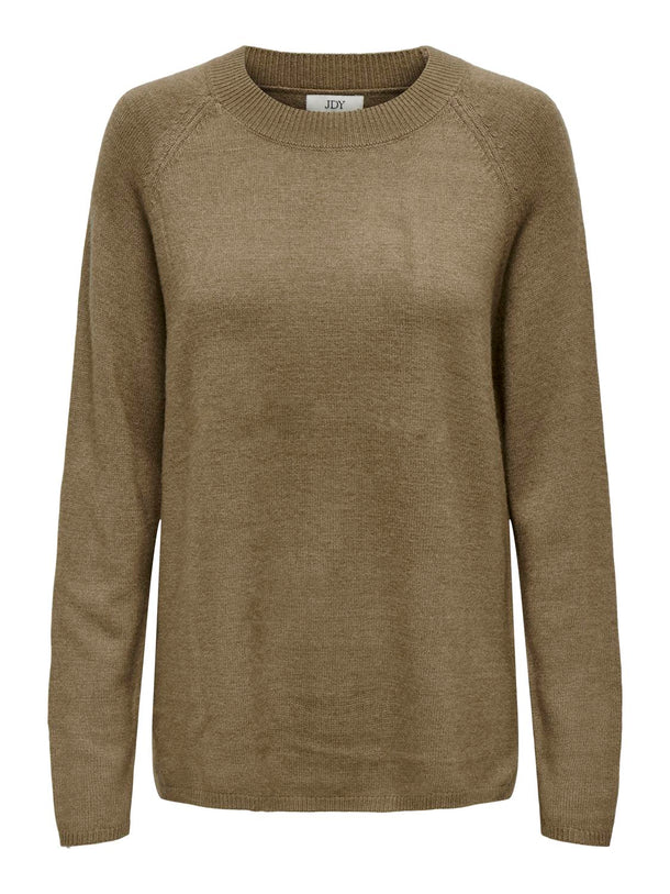 Product SWEATER MARCO -Malt Ball Detail:MELANGE - Image 1