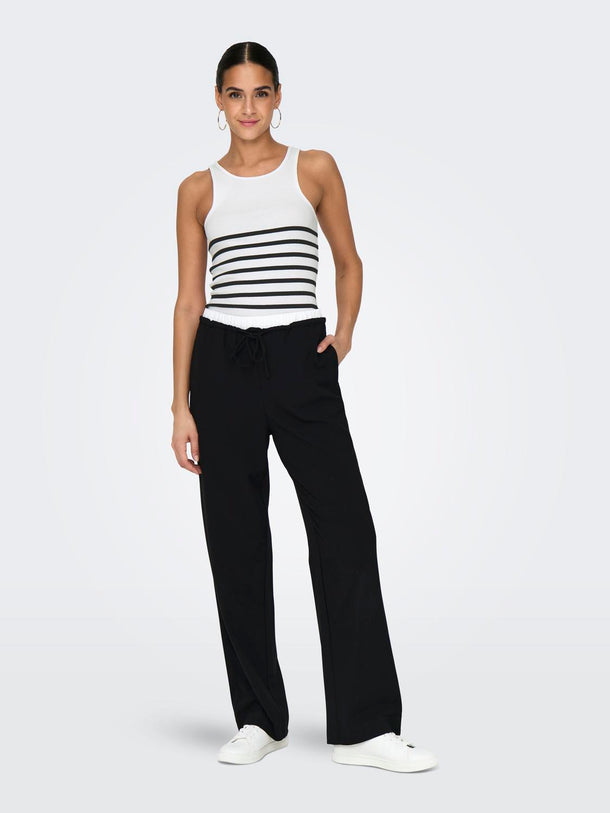 Product TOP KENYA - Bright White Stripes:BLACK - Image 2