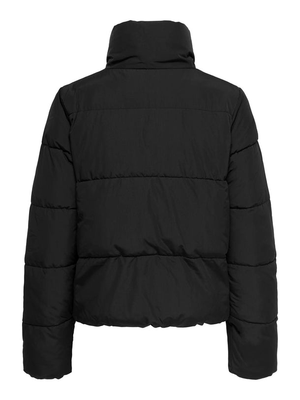 Product CHAQUETA NEW ERICA  - Black Detail:SILVER ZIPPER - Image 5