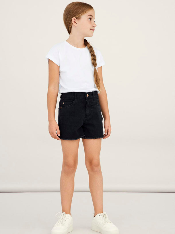 Product SHORT ROSE - Black Denim - Image 6